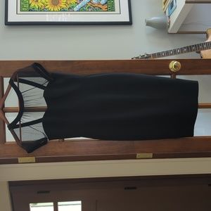Black cocktail dress